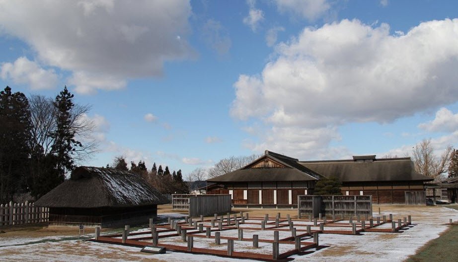 Nejō Castle Ruins, Honmaru-ato, Japan